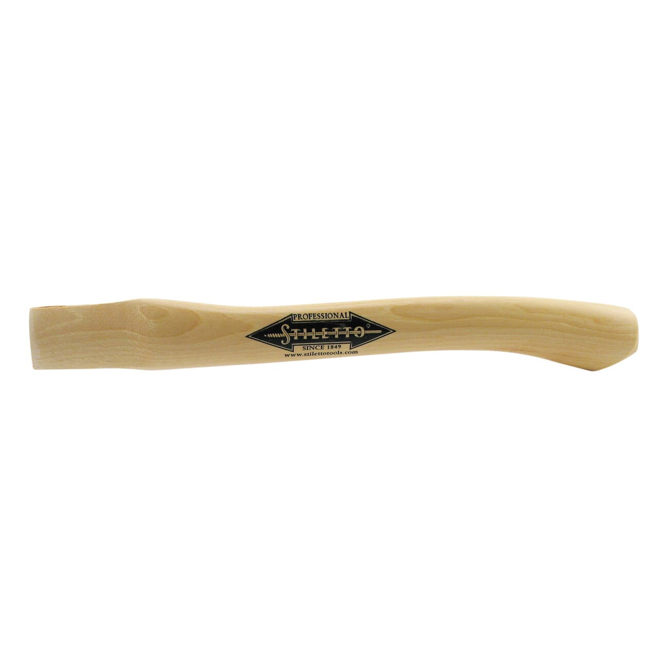 Stiletto® STLFH-C Curve Replacement Hammer Handle, For Use With Fits 10 oz Finish Heads, 14-1/2 in L, Hickory